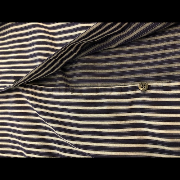Men’s Express modern fit striped button down shirt - Picture 3 of 3